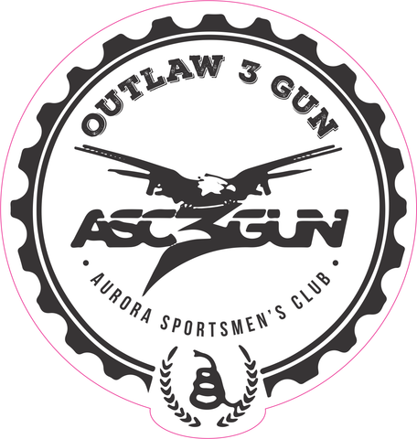 3gun decal logo