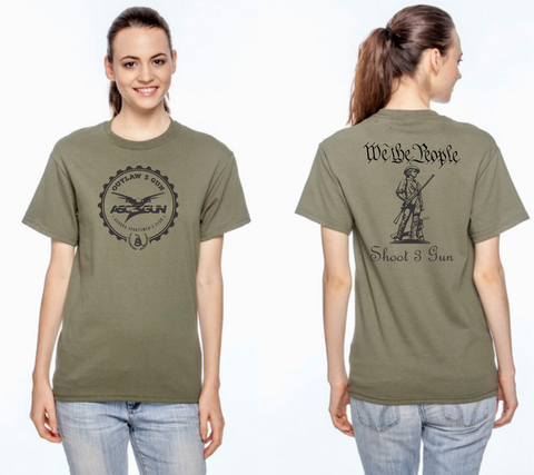 3 GUN SHIRT AND DECAL (WE THE PEOPLE)