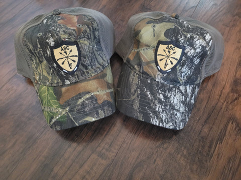 Camo hat mesh back